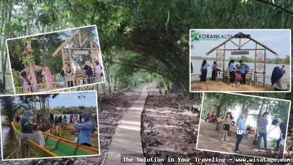 Wisata Kampung Bambu yang asri