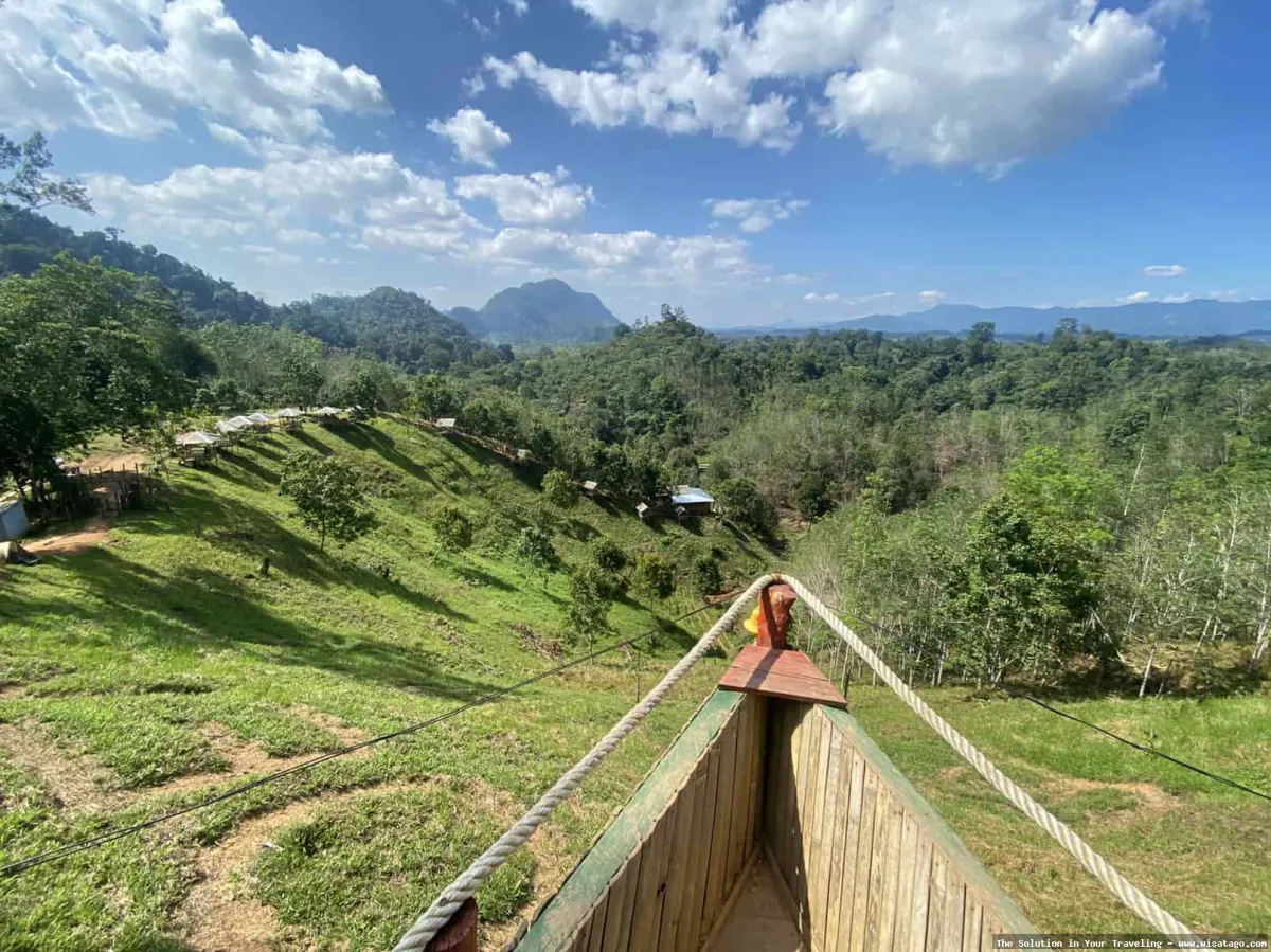 Wisata Kampung Bambu yang asri