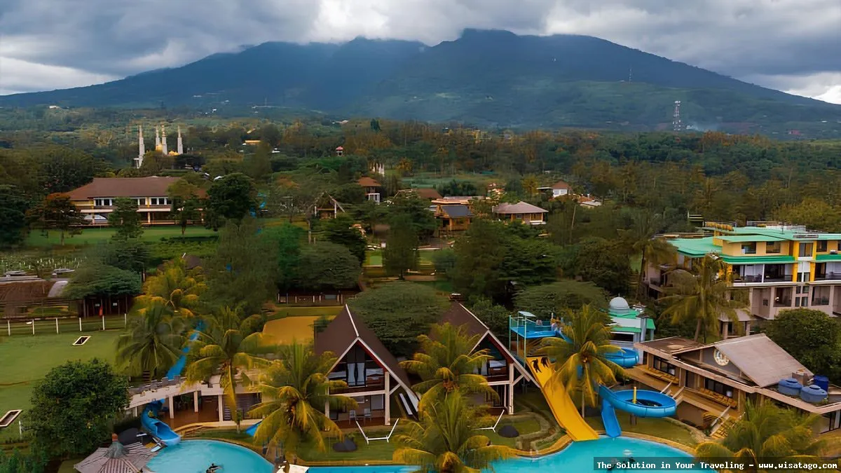 Wisata Kampung Bambu yang asri