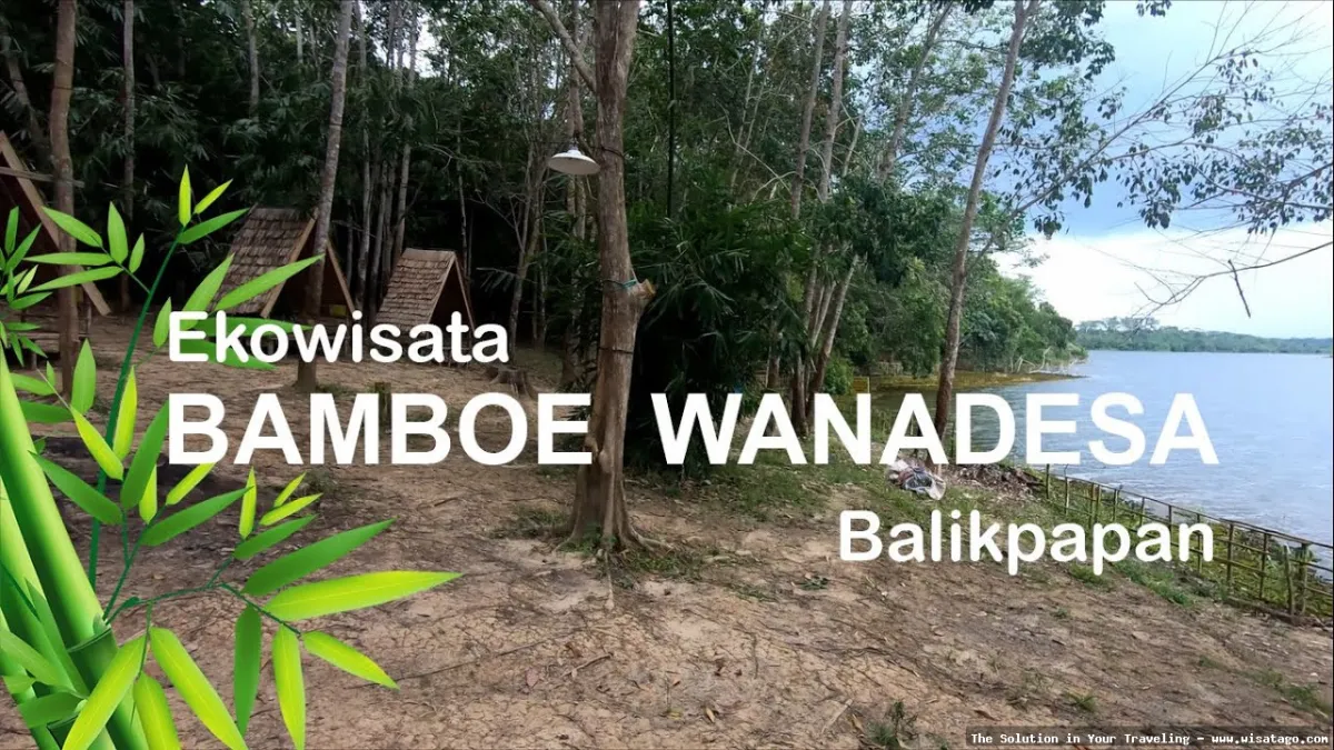 Wisata Kampung Bambu yang asri