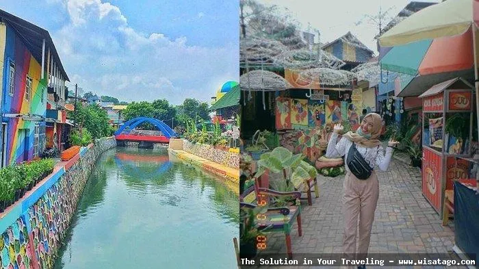 wisata Kampung Pelangi Waterpark ceria