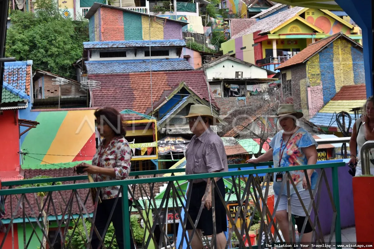 wisata Kampung Pelangi Waterpark ceria