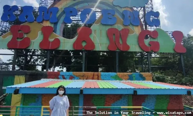 Wisata Kampung Pelangi Waterpark yang seru