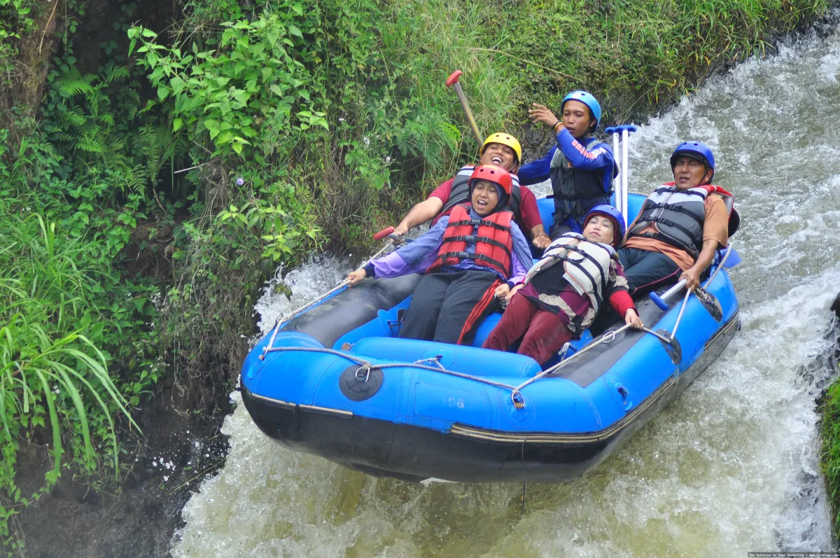 wisata Kasembon Rafting seru dan menantang