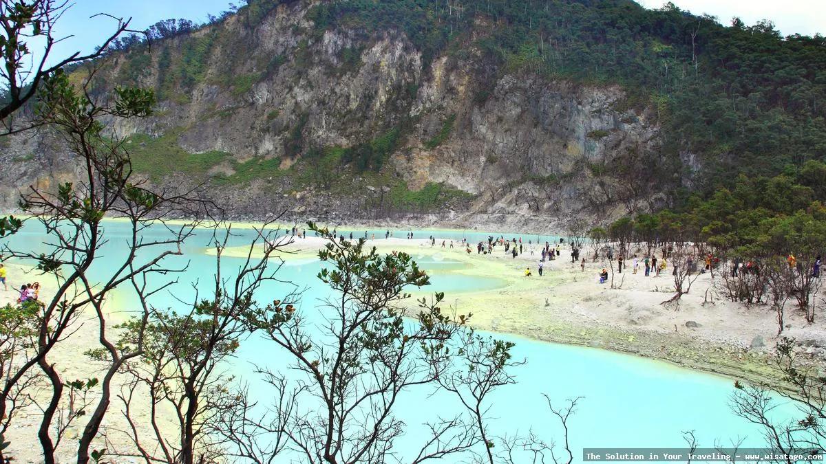 Wisata Kawah Putih Ciwidey yang memukau