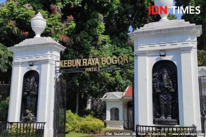 Wisata Kebun Raya Bogor yang asri