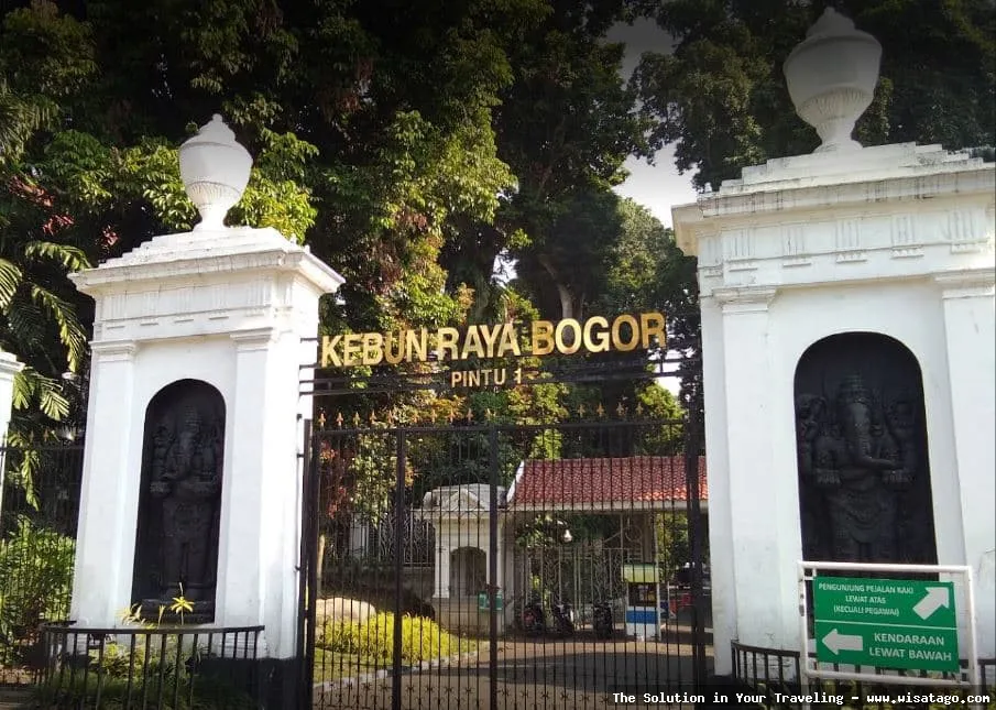 Wisata Kebun Raya Bogor yang asri