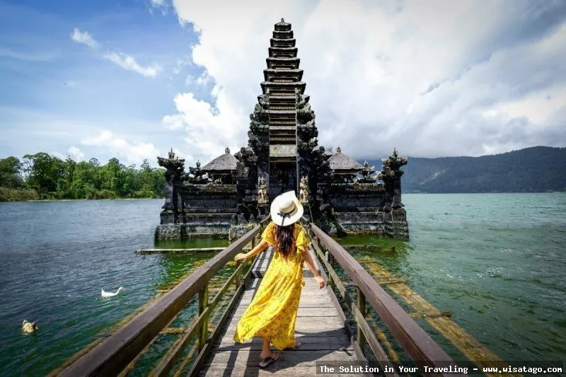 wisata Kintamani, pemandangan danau Batur