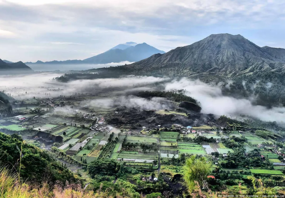 wisata Kintamani: pemandangan danau Batur