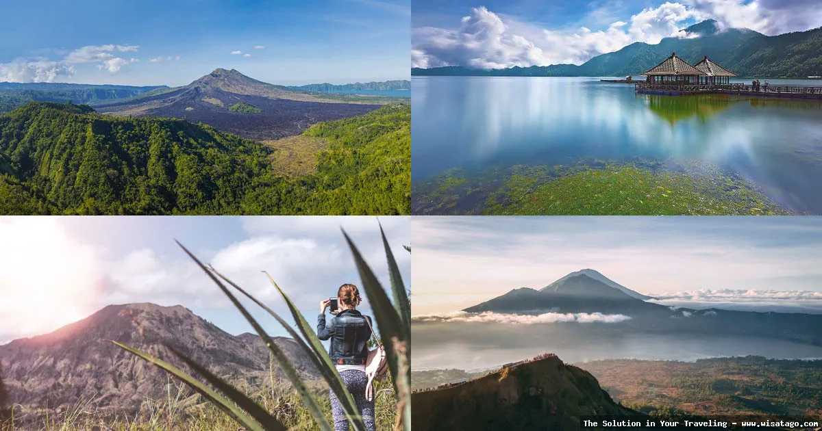 wisata Kintamani: pemandangan danau Batur