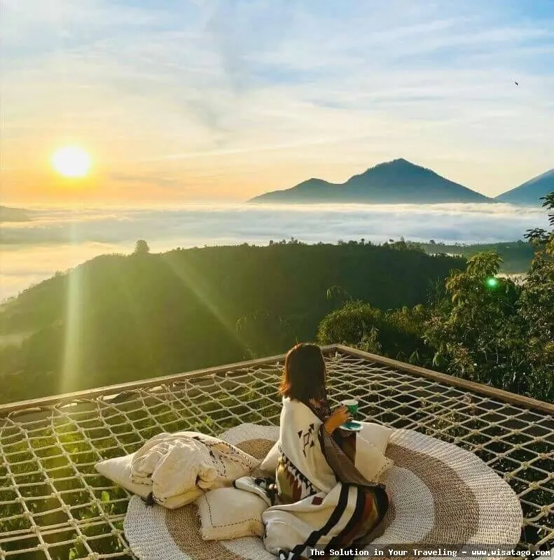 Wisata Kintamani: pemandangan danau yang indah