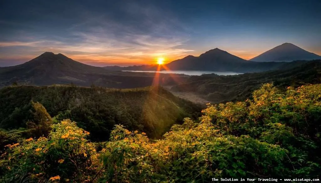 Wisata Kintamani: pemandangan danau yang indah