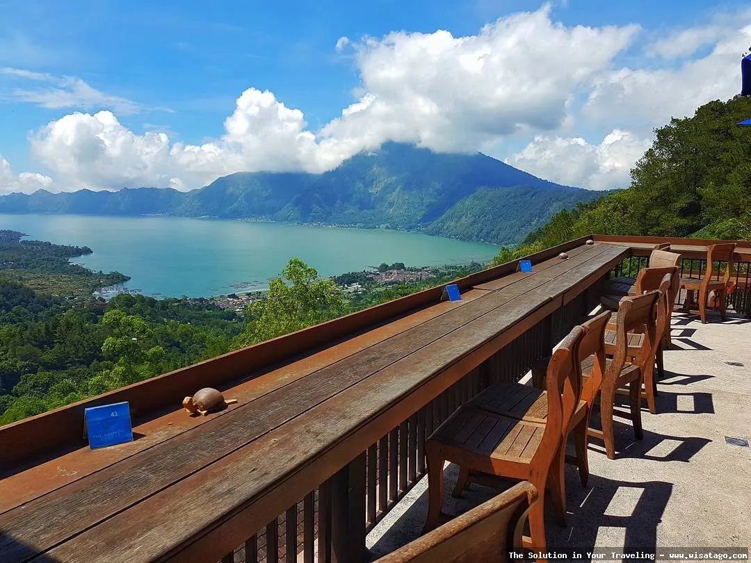 Wisata Kintamani: panorama danau Batur