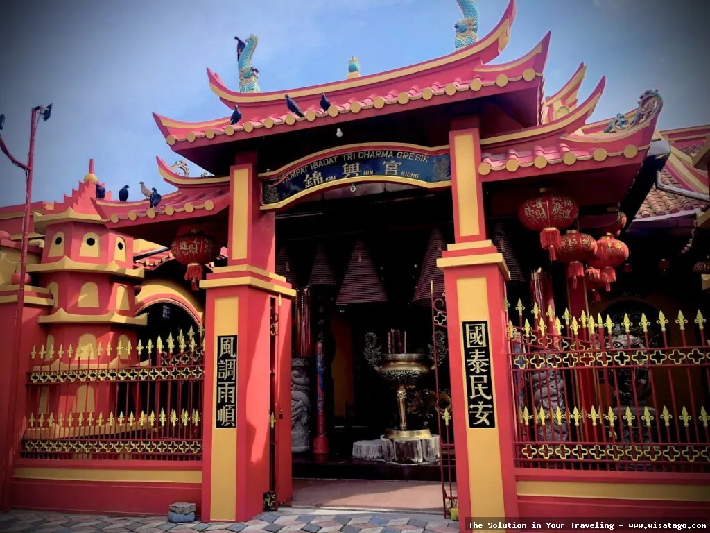 wisata Klenteng Kim Hin Kiong yang indah