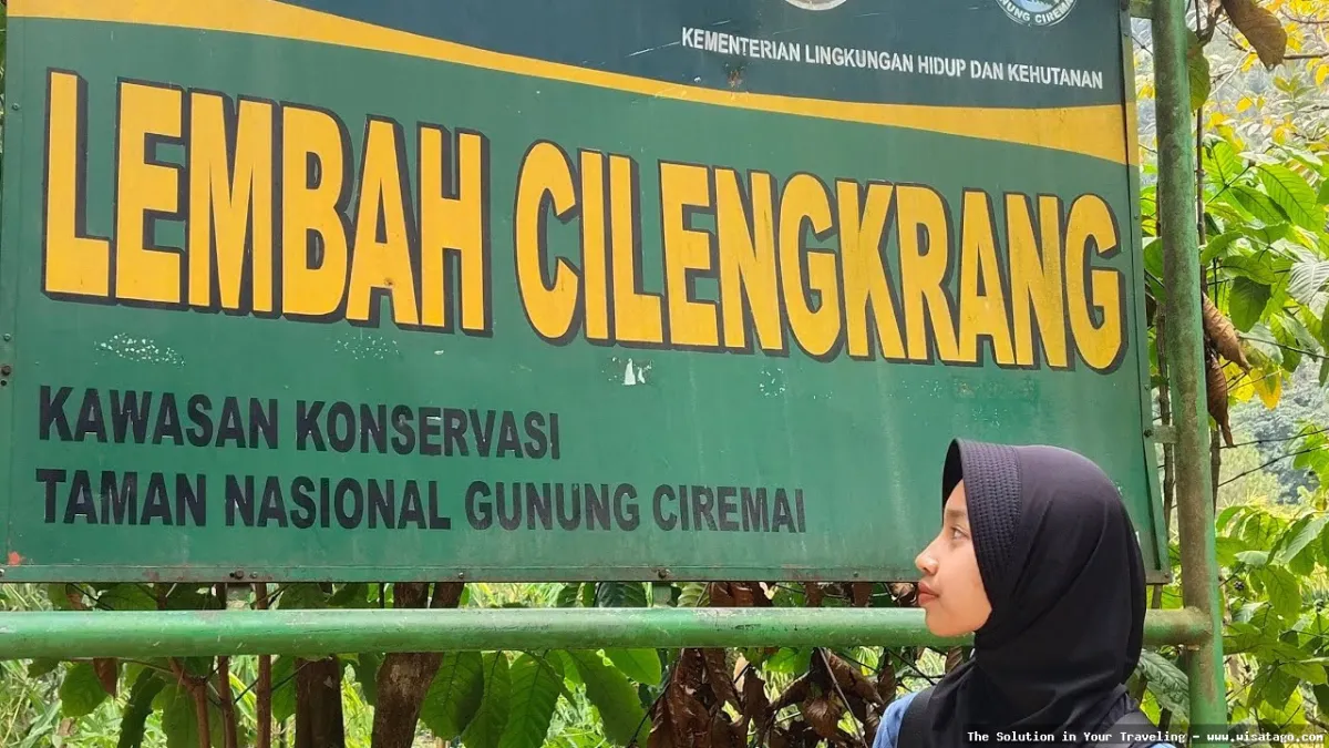 Wisata Lembah Cilengkrang, pemandangan indah
