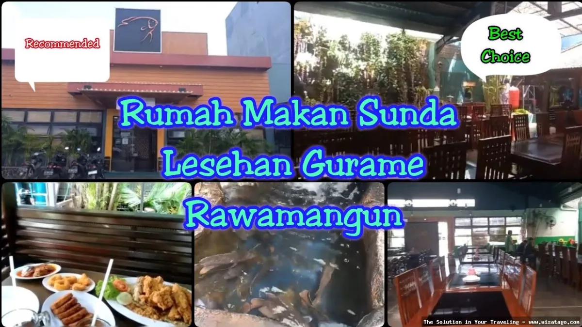 Wisata Lesehan Pak Uwo yang asri