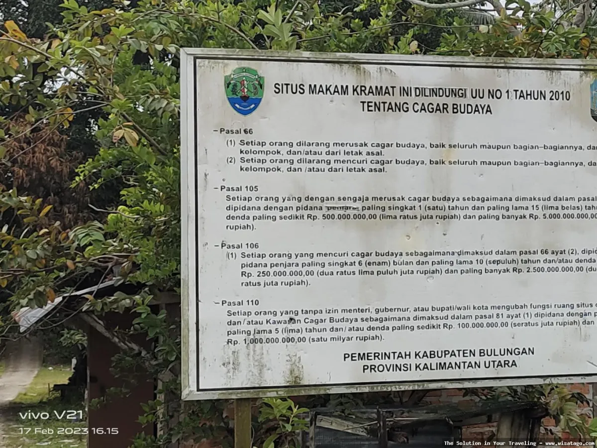 Wisata Makam Keramat Siantan yang sakral
