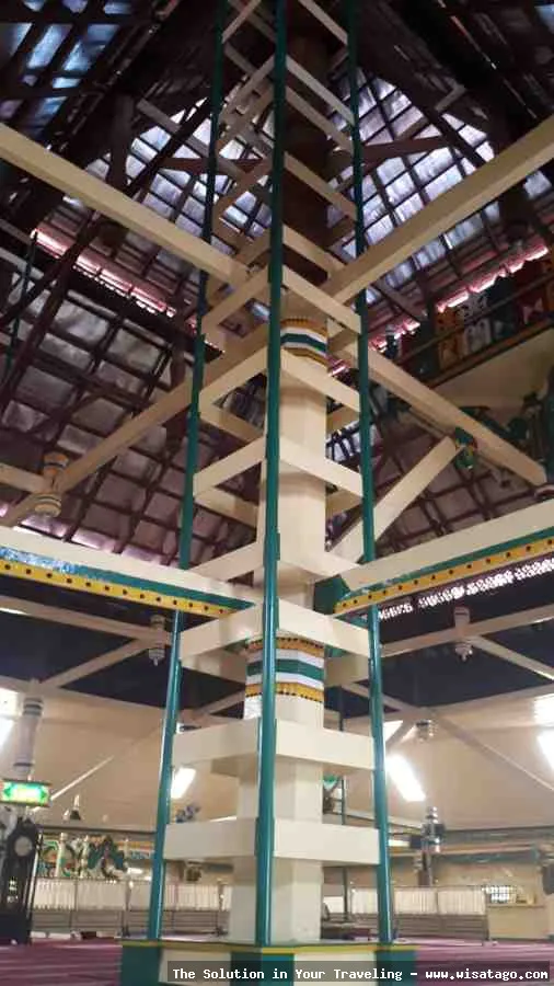 Wisata Masjid Agung Pondok Tinggi nan indah