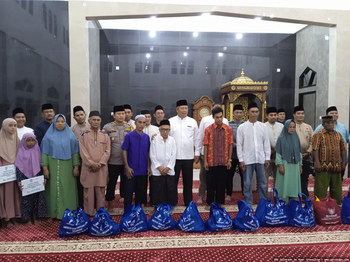 Wisata Masjid Jami Baiturrahim yang menawan