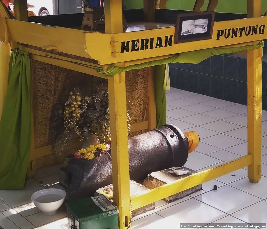 Wisata Meriam Tegak, sejarah yang kokoh