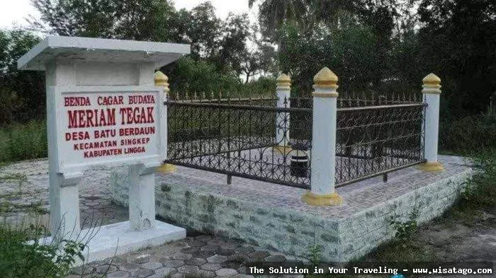 wisata Meriam Tegak yang bersejarah