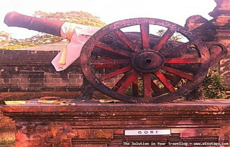 Wisata Meriam Tegak, sejarah yang kokoh