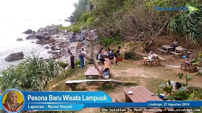 Wisata Momong Lampuuk, pantai indah Aceh