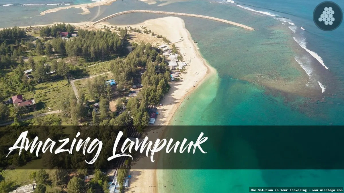 wisata Momong Lampuuk, pantai indah Aceh