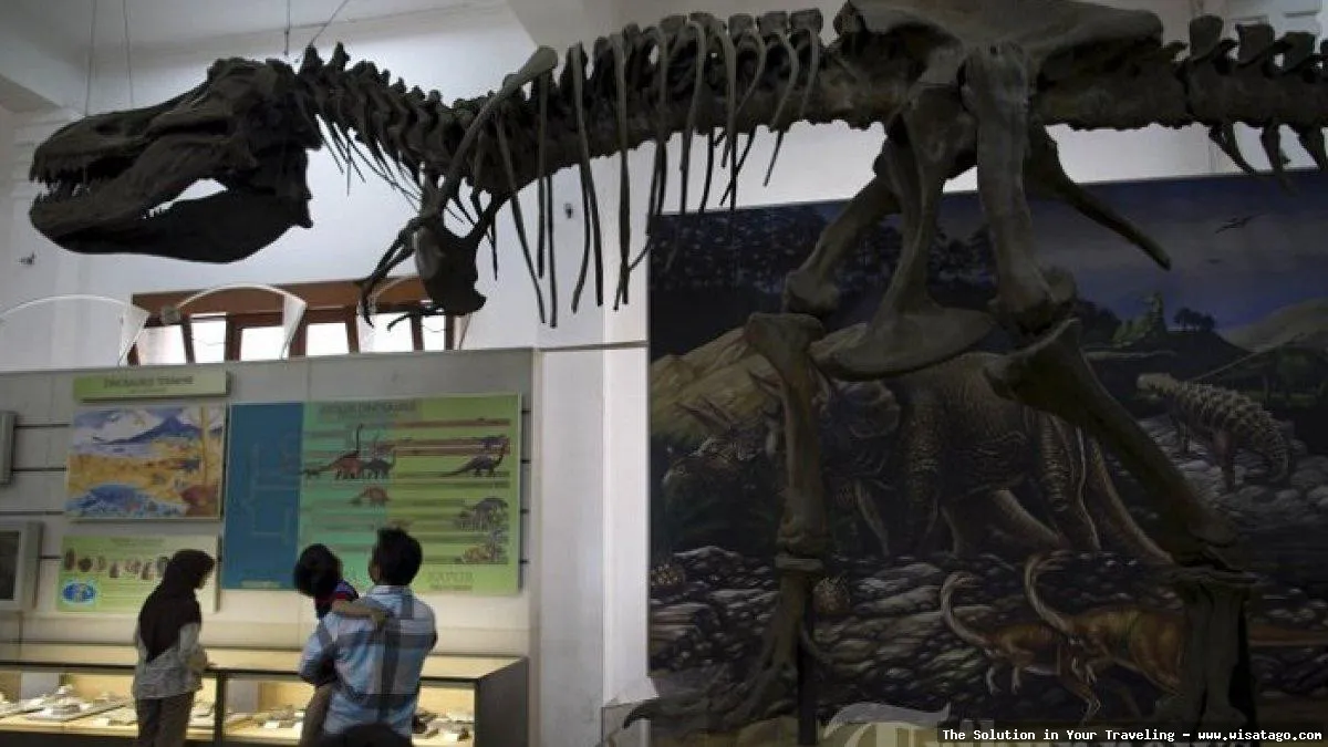 Wisata Museum Geologi Bandung menarik.