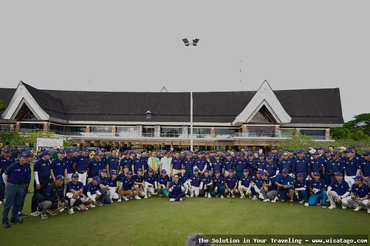 wisata Padang Golf Southlinks yang indah