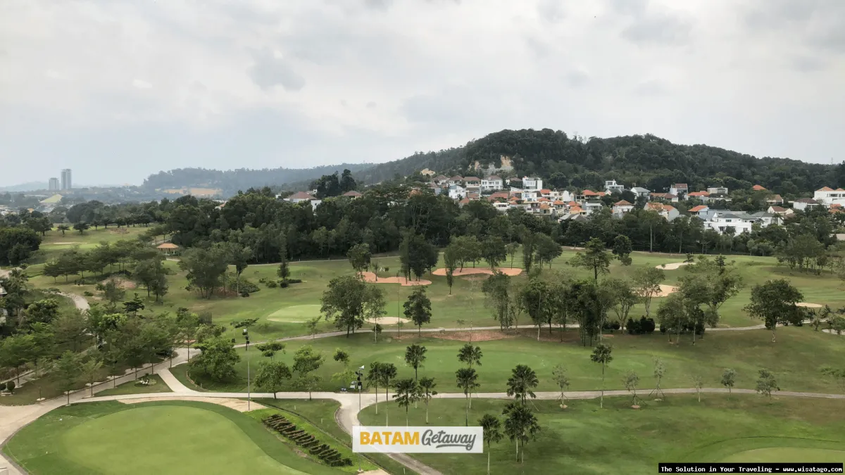 wisata Padang Golf Southlinks yang indah