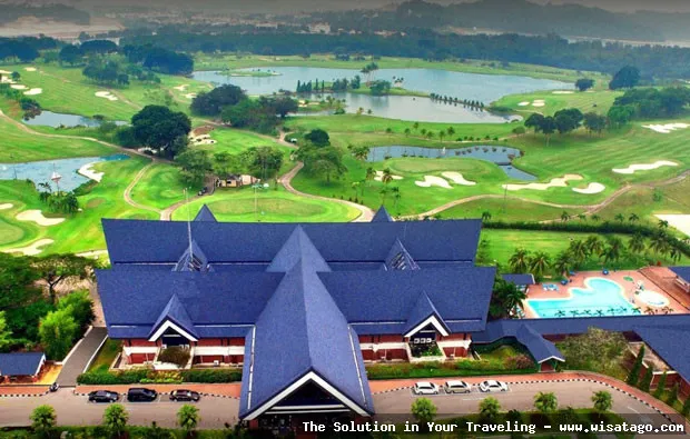 wisata Padang Golf Southlinks yang indah