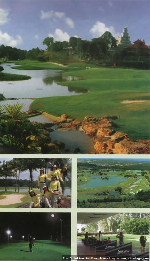 wisata Padang Golf Southlinks yang indah