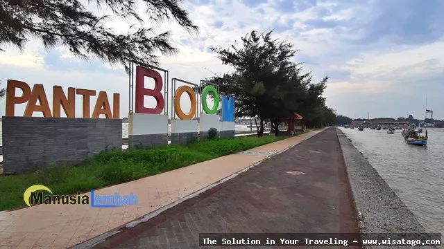 Wisata Pantai Boom yang memukau