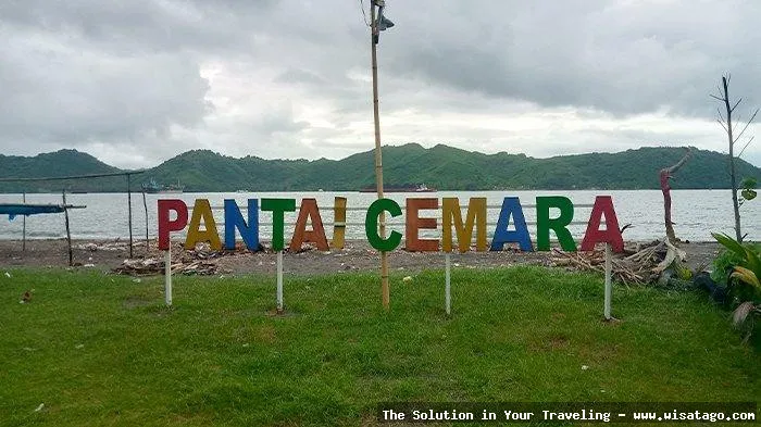 wisata Pantai Cemara yang menawan
