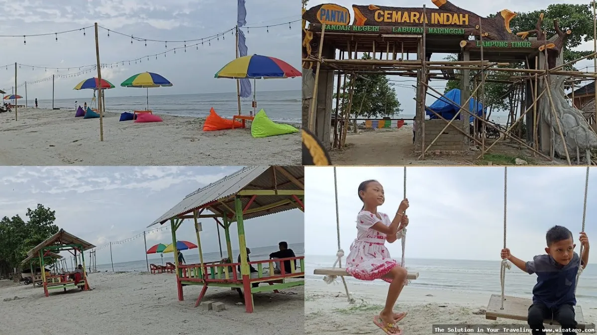Wisata Pantai Cemara yang menawan hati
