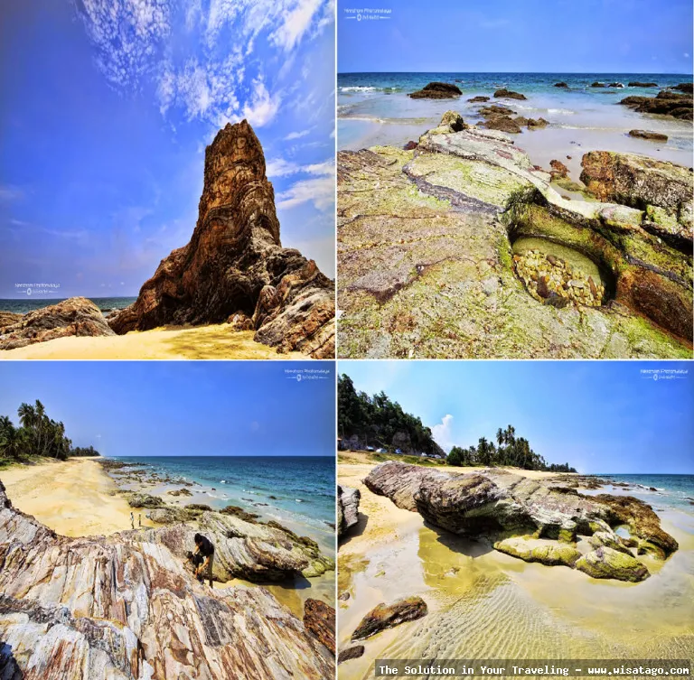 Wisata Pantai Dungun, pasir putih memesona