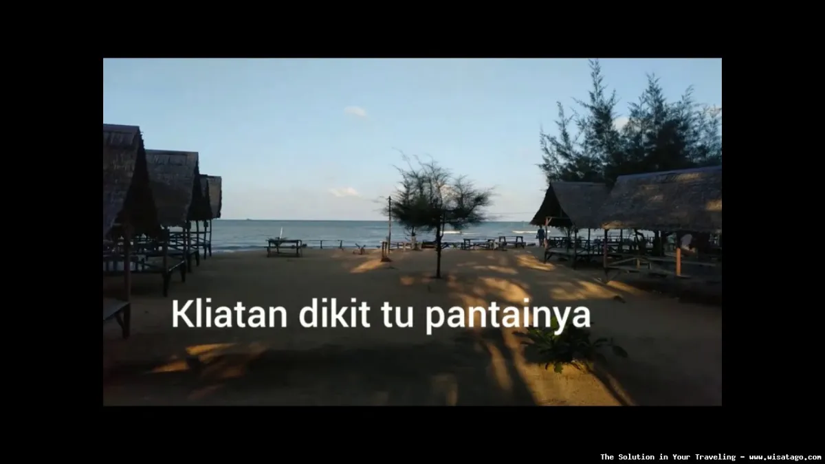 Wisata Pantai Indah Sergang Laut memukau