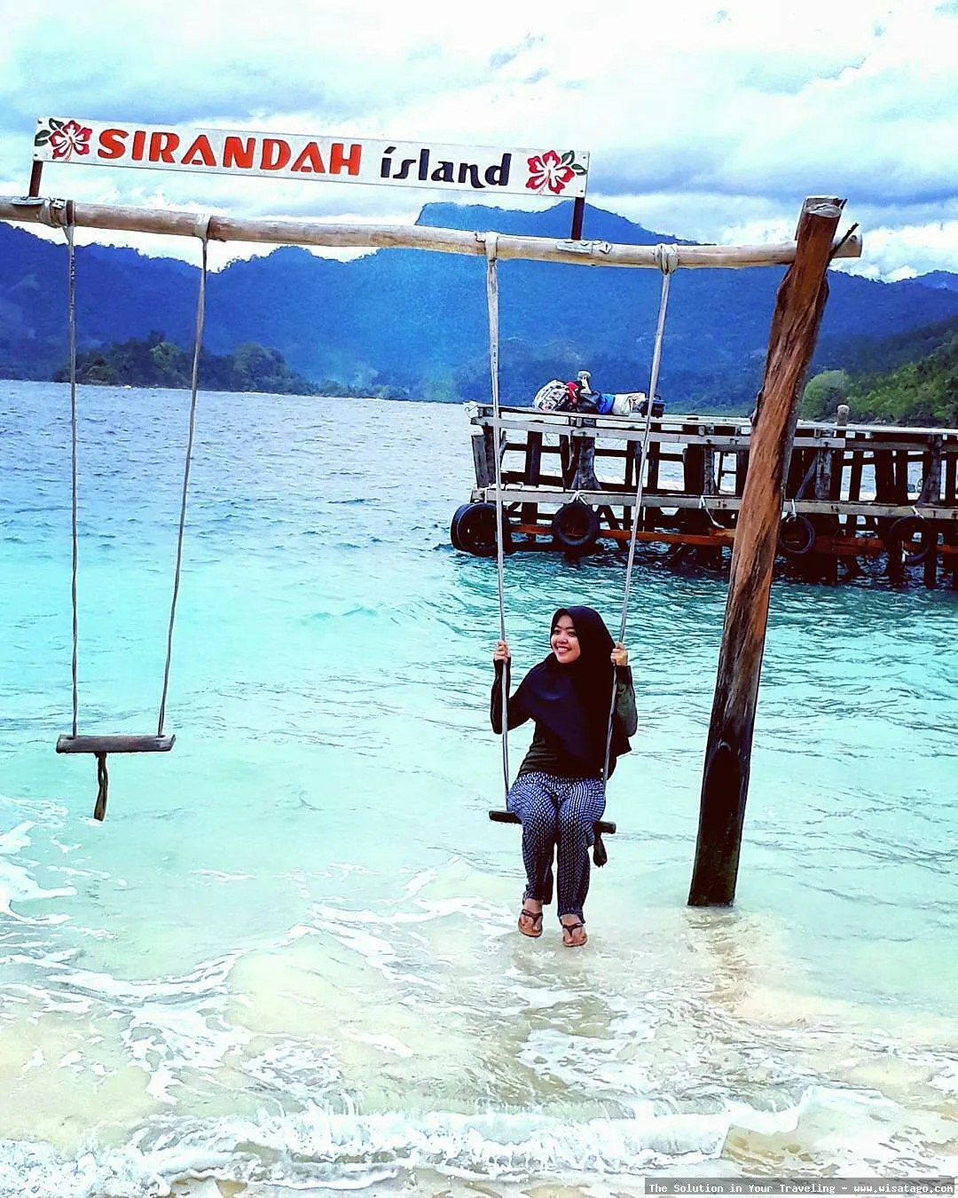 Wisata Pantai Indah Sergang Laut mempesona