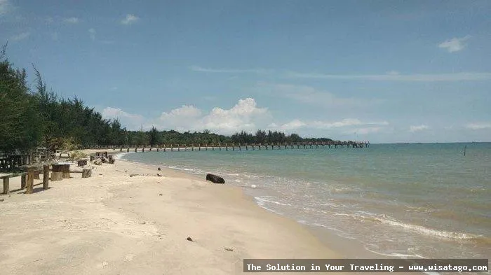 wisata Pantai Indah Sergang Laut memukau