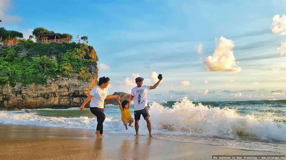Wisata Pantai Indah Sergang Laut memukau