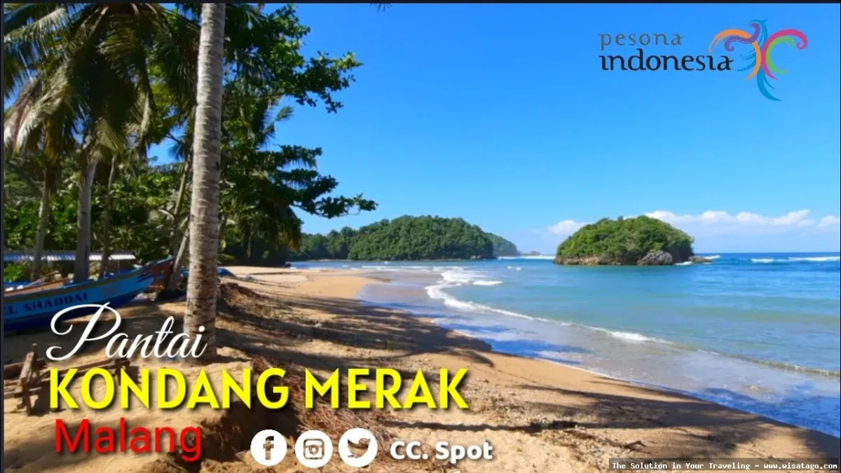 Wisata Pantai Kondang Merak yang indah