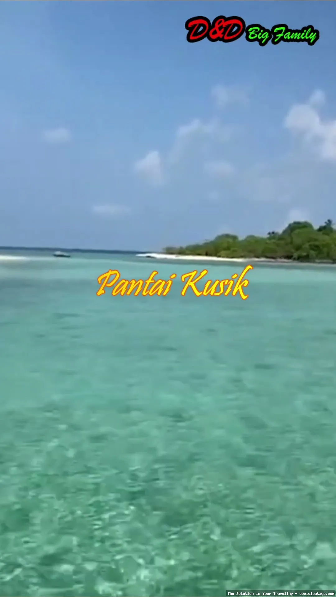 wisata Pantai Kusik yang memukau