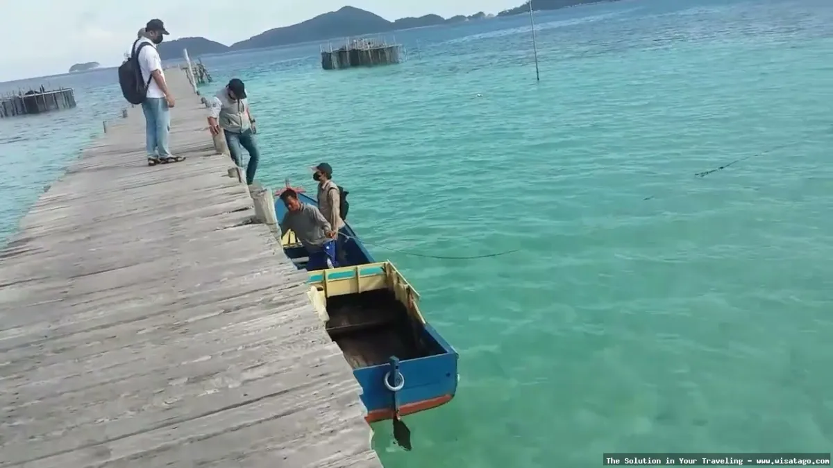 Wisata Pantai Kusik, pemandangan indah