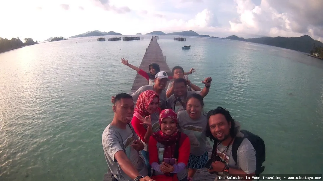 Wisata Pantai Kusik, pemandangan indah