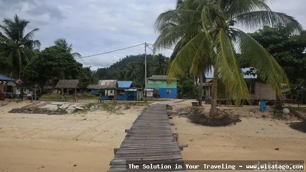 wisata Pantai Kusik yang mempesona