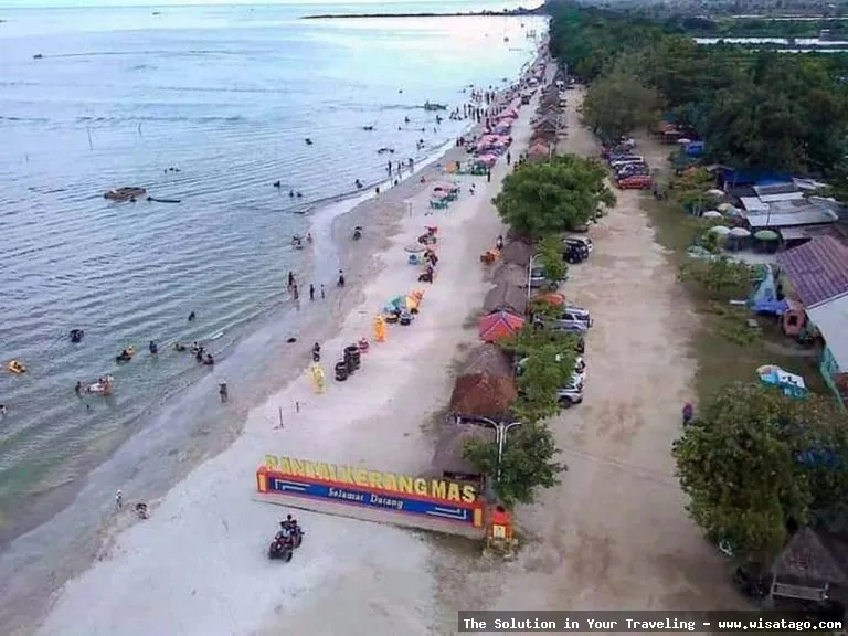 Wisata Pantai Lampon yang mempesona