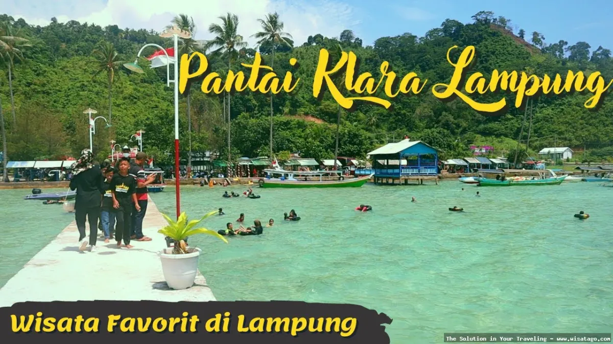 Wisata Pantai Lampon yang menawan.