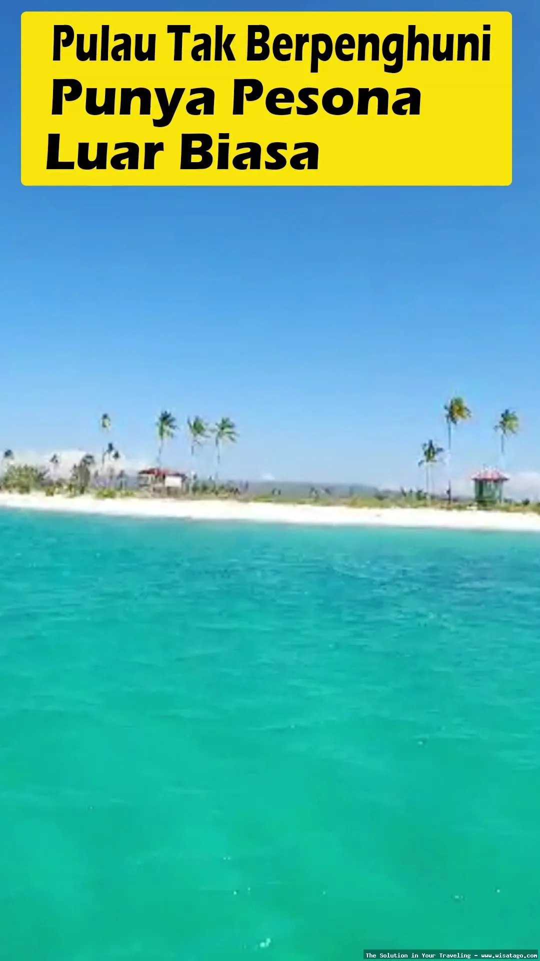 wisata Pantai Liwutongkidi yang menawan