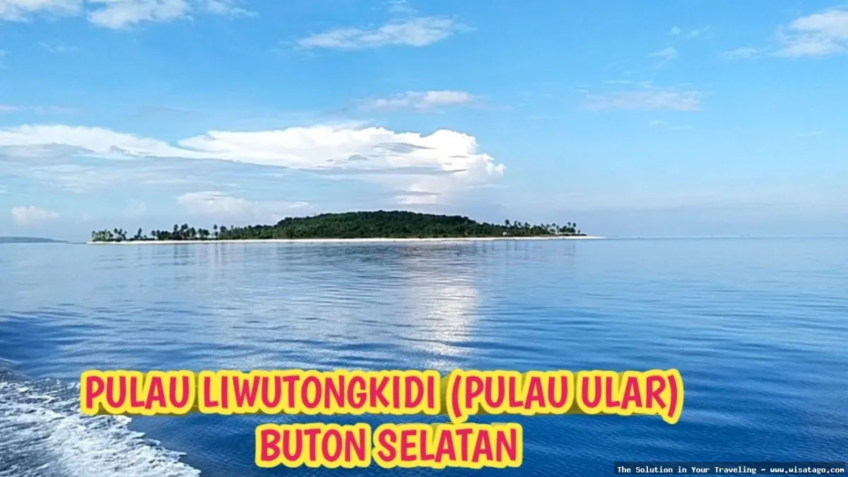 wisata Pantai Liwutongkidi, pemandangan indah